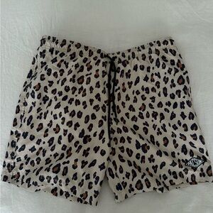 Men’s Leopard Print Swim Shorts